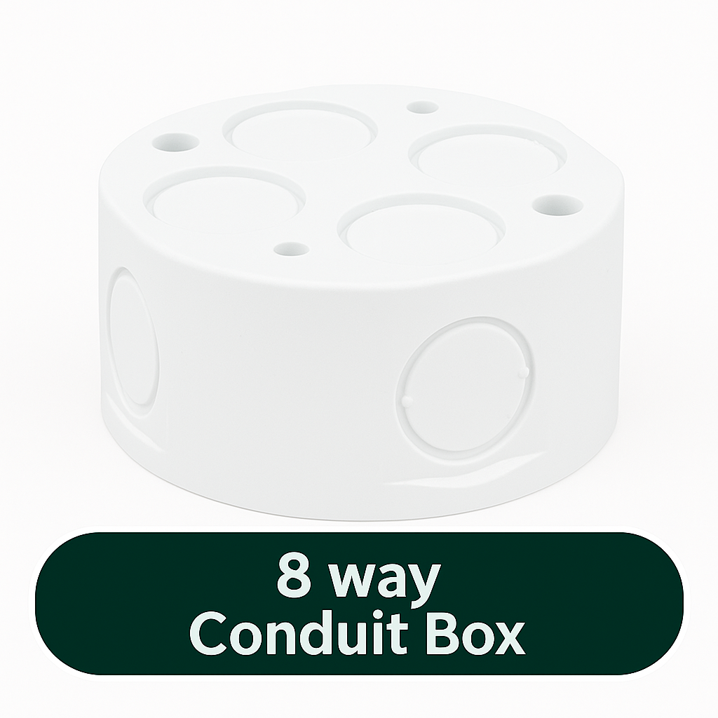 8 Way Conduit Box