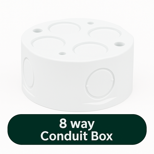 8 Way Conduit Box