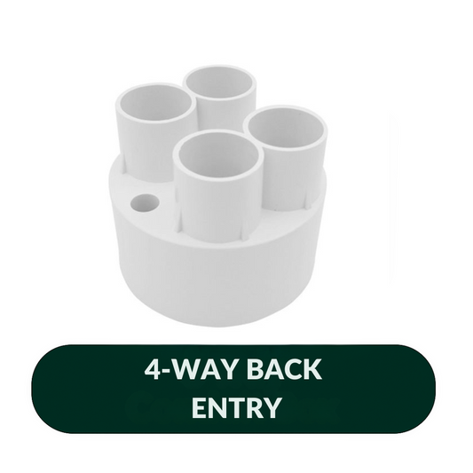 4-Way back entry 20mm