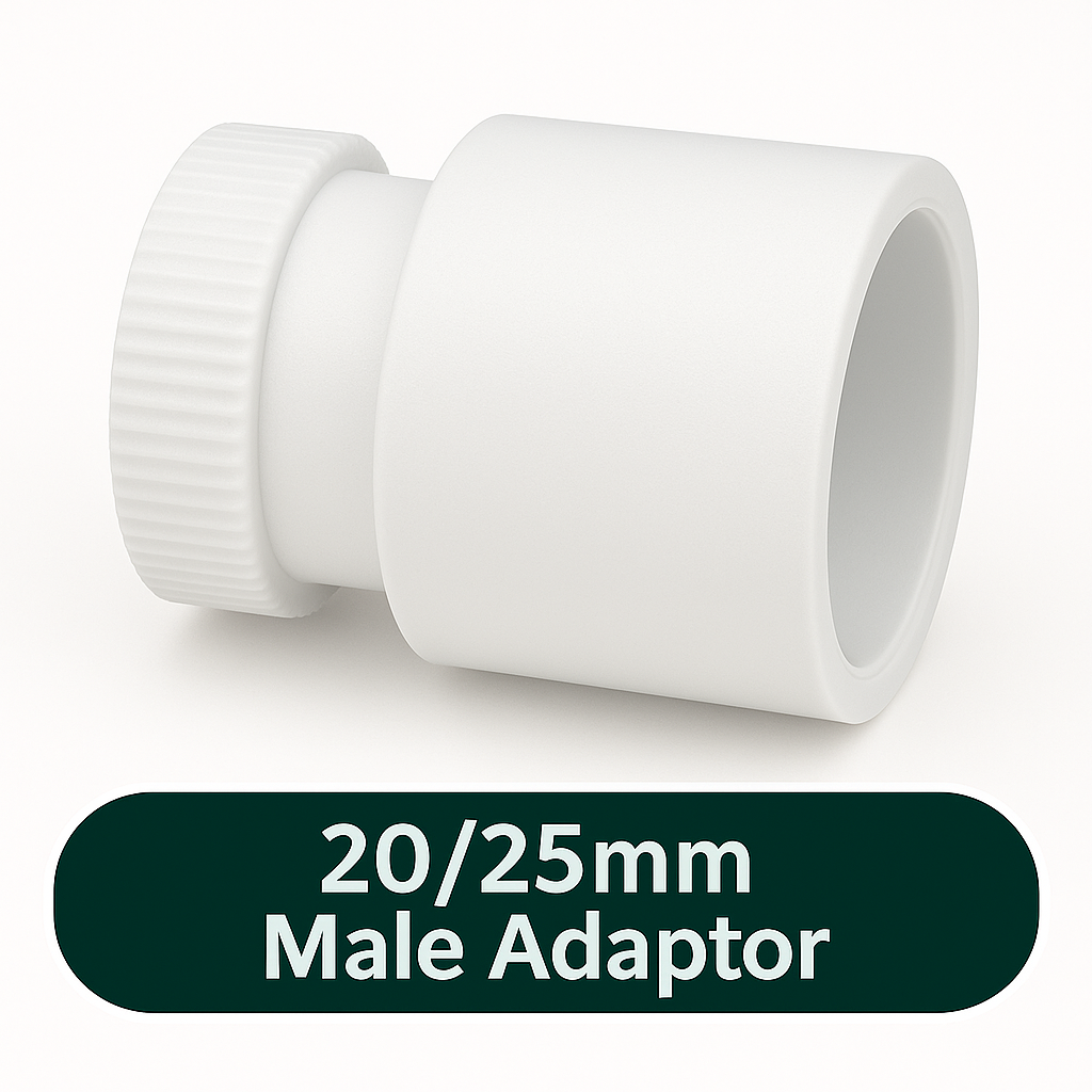 20/25mm Male Adaptor